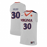 Virginia Cavaliers 30 Jay Huff White College Basketball Jersey Dzhi,baseball caps,new era cap wholesale,wholesale hats